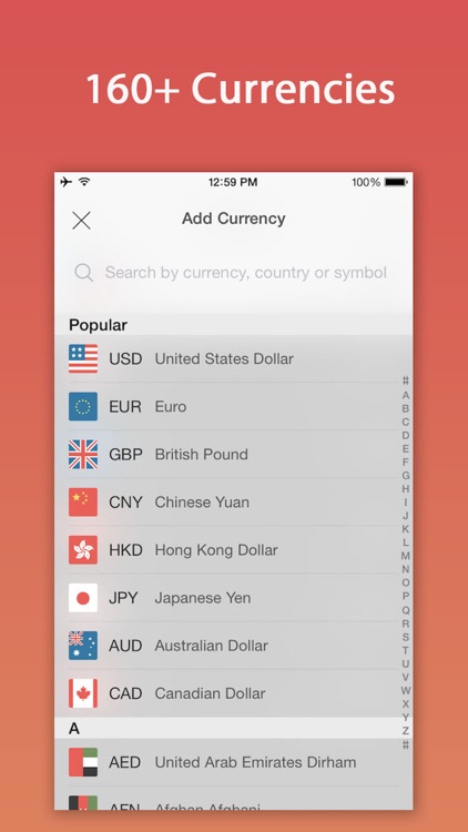 AnyRate - Currency Converter screenshot-4