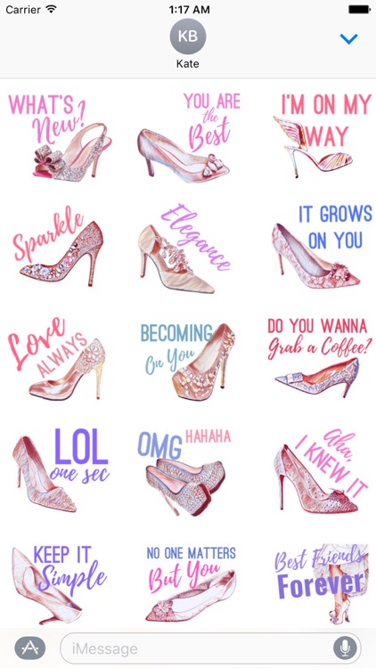 Life of Heels HeelMoji Sticker