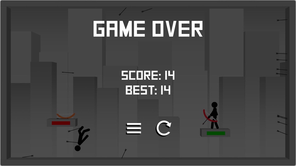 #5. Stickman Archer (iOS) 由: Tatjana Kolesnik