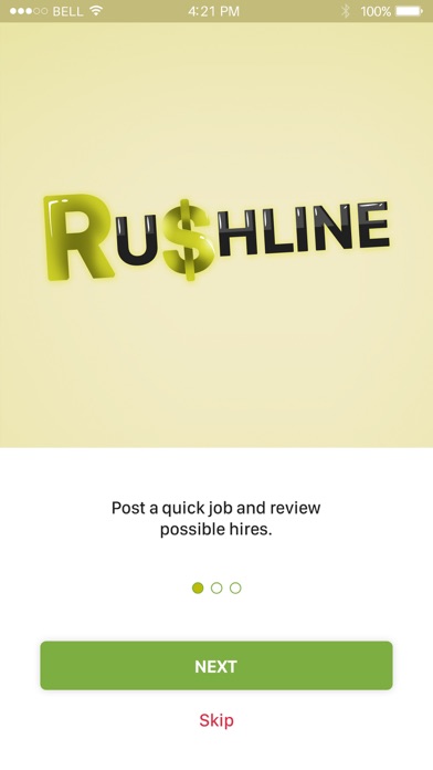 Rushline App screenshot 2