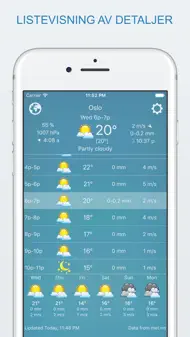 Widget Weather iphone bilder 3