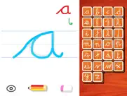 les minuscules cursives iPad Captures Décran 3