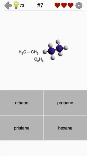 Hydrocarbons Chemical Formulas screenshot 5