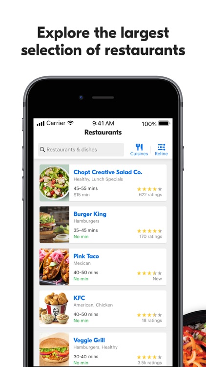 Grubhub: Local Food Delivery screenshot-0