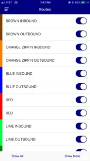 gbm bus tracker iphone screenshot 3