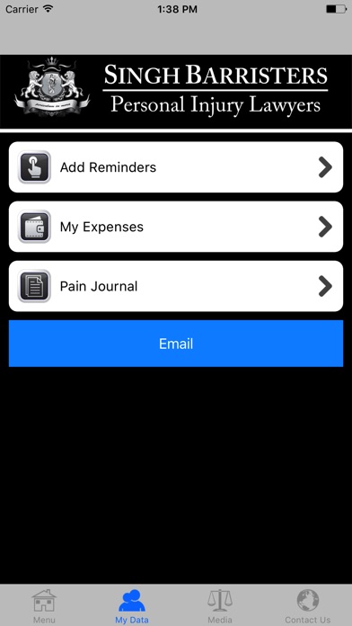 Singh Barristers Injury App screenshot 3