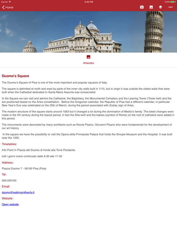 Screenshot #6 pour Pisa Miracles Guide