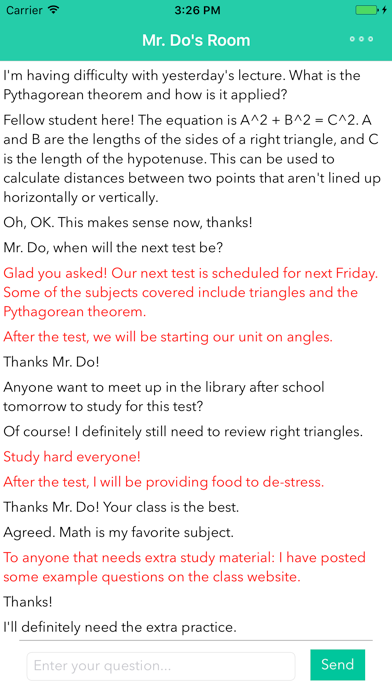 ClassConnect - Messaging for Teachers and Students screenshot