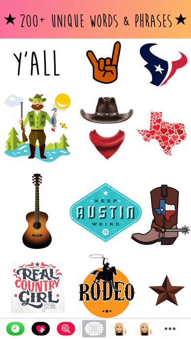 The Texas Emoji screenshot 2