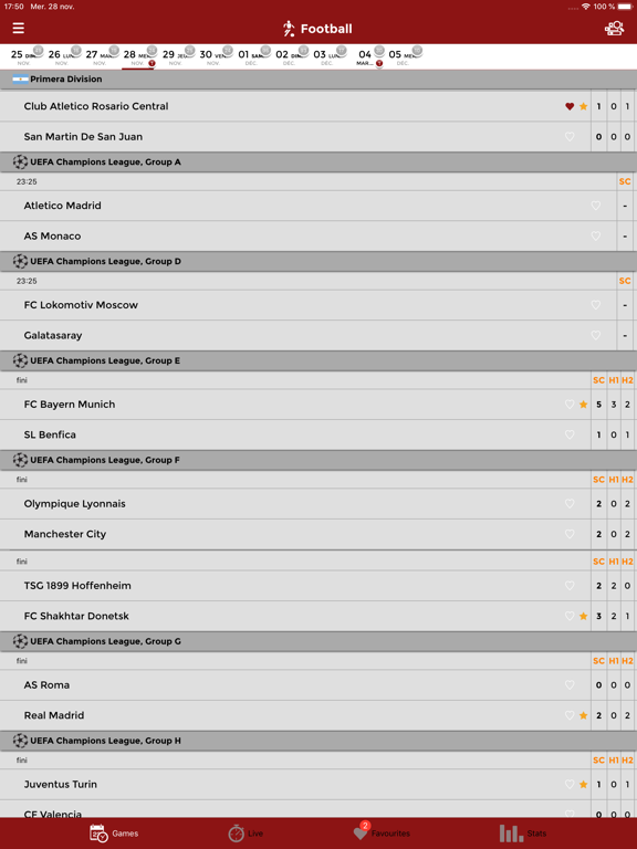 Screenshot #5 pour Livescores by Bet IT Best