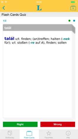 Game screenshot German Hungarian Dictionary hack