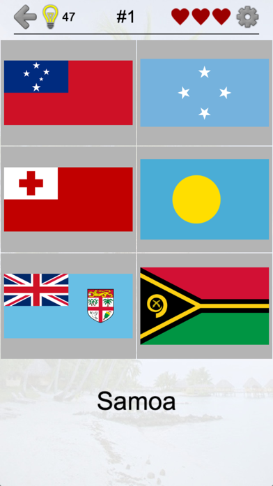 Australian States and Oceania Countries screenshot 2