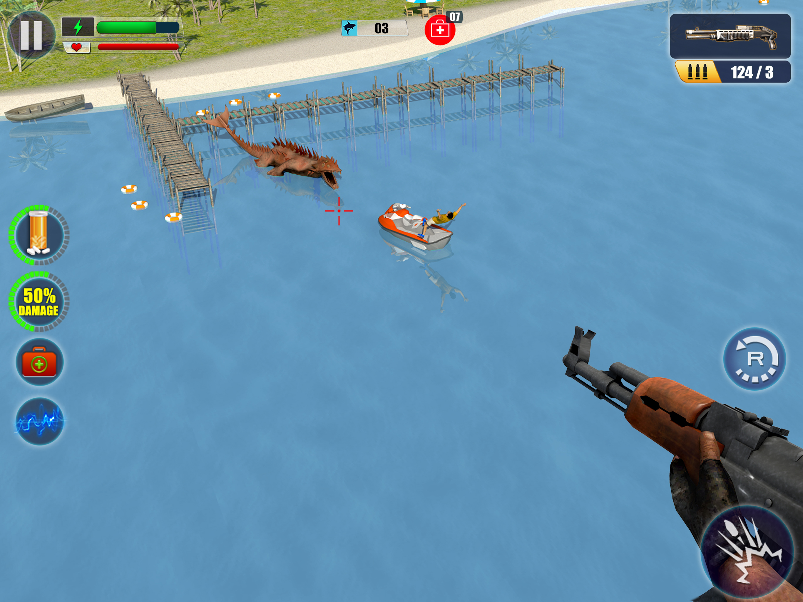 Sea Monster Hunter : Sniping Game screenshot 8