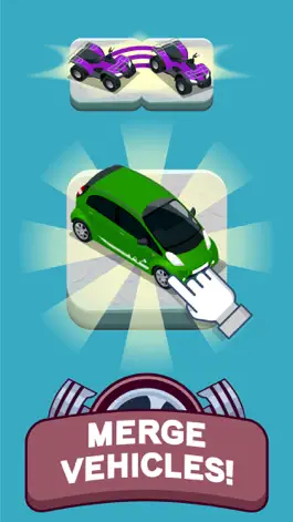 Game screenshot Merge Cars Vehicles - Clicker mod apk