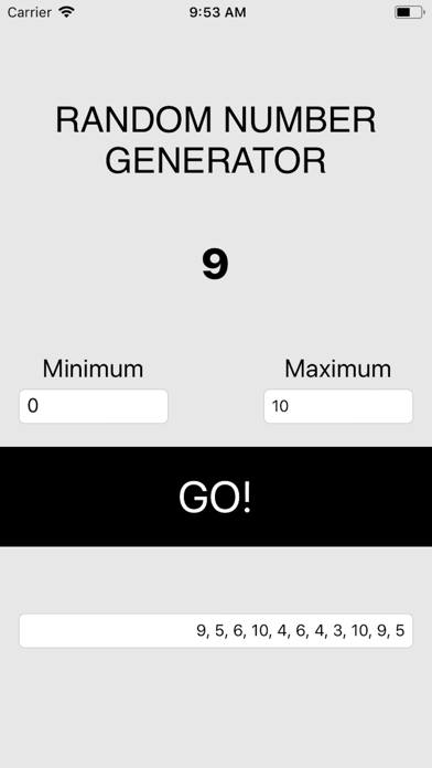 App screenshot