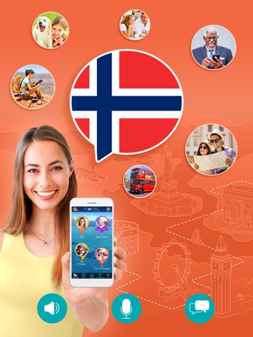 ノルウェー語を学ぶ - Mondlyのおすすめ画像1