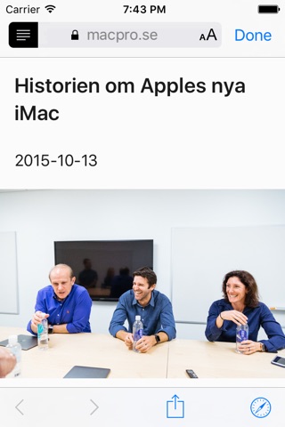 Aapl.se screenshot 2