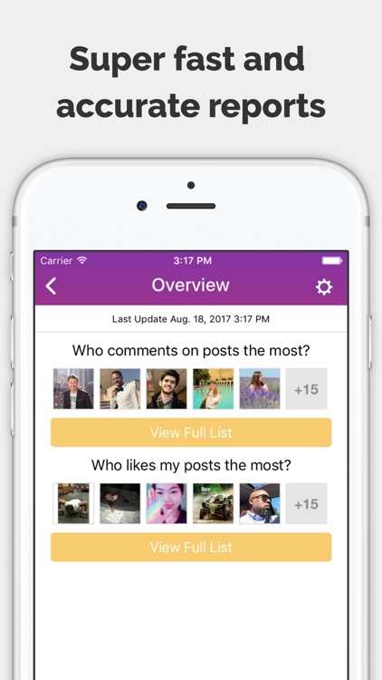 Social Stats: Follower Reports