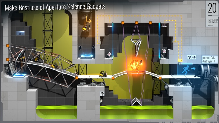 Bridge Constructor Portal screenshot-4