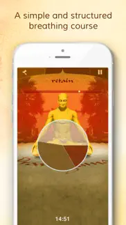 health through breath - pranayama iphone screenshot 2