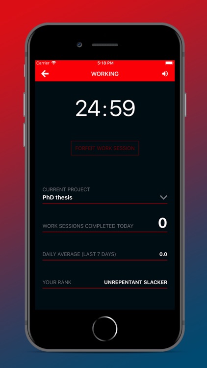 Productivity Challenge Timer