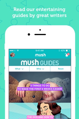 Mush - the friendliest mum app screenshot 4