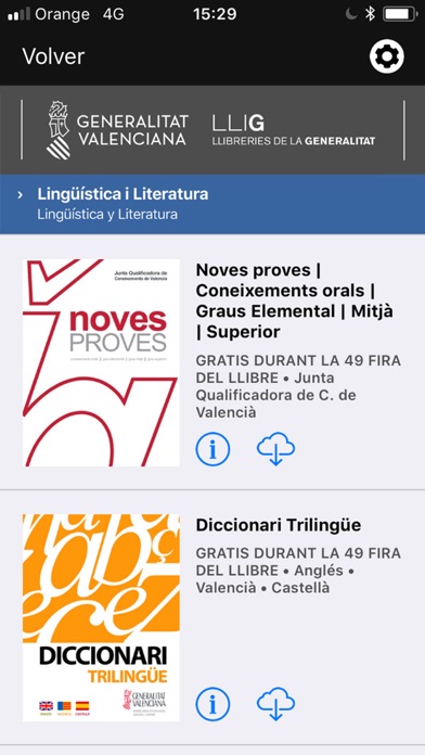 Screenshot #1 pour Librería LliG - GVA