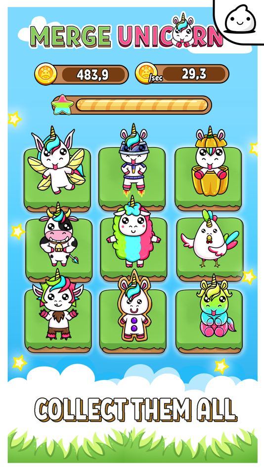 #3. Merge Unicorn - Idle Evolution (iOS) By: Evolution Games GmbH