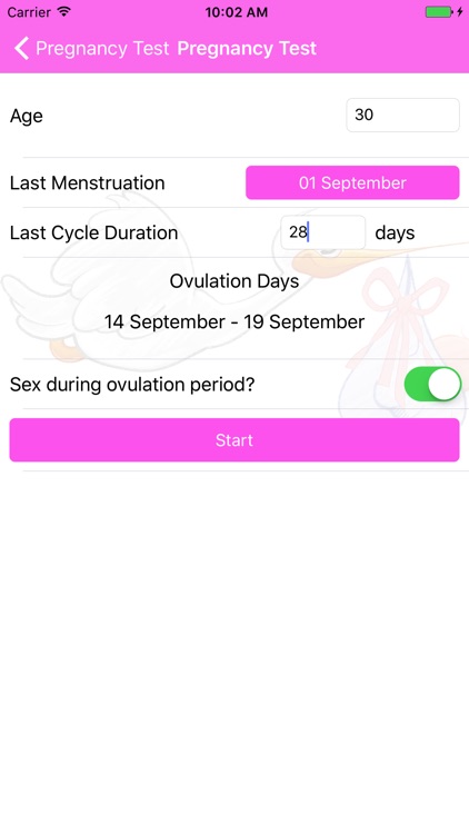 Pregnancy Test Quiz
