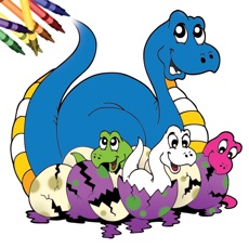 Activities of Dinosaur Coloring Book!