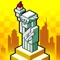 The clicker portion of the game resides in the mines to tap away to gather gold