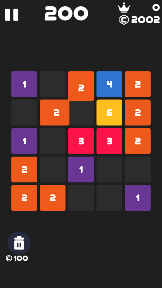 #1. Tetra Number Smash :Tap Puzzle (iOS) 由: Hoang Vinh Nguyen