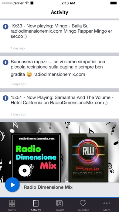 Radio Dimensione Mix screenshot 2