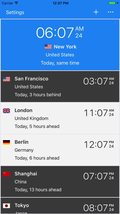 World Clock by timeanddate.com