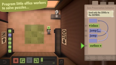 screenshot of Human Resource Machine 2