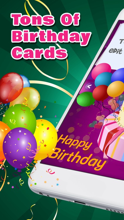 Happy Bday Greeting Card Maker