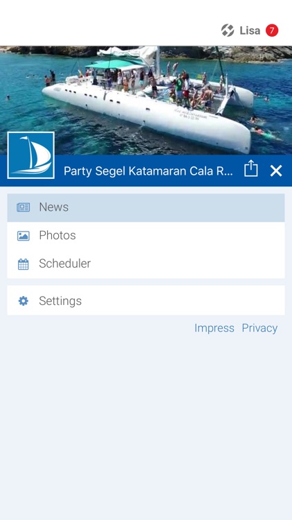 Party Katamaran Cala Ratjada