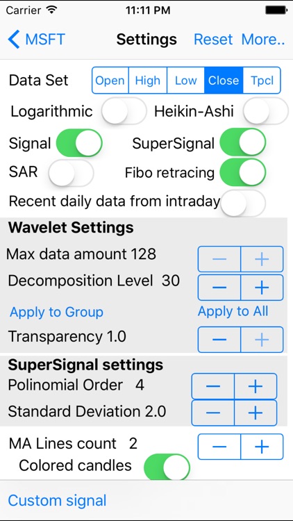 Wavelet Signal screenshot-4