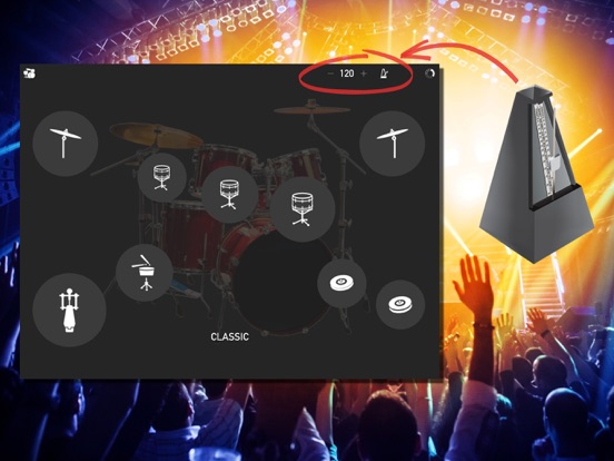 Screenshot #6 pour Doigts Batterie