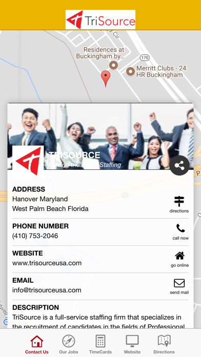 TriSource Staffing App iPhone screenshot 5 - Social Networking app