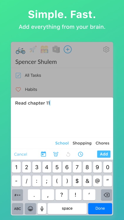 WeDo: Planner, Tasks & Habits screenshot-0