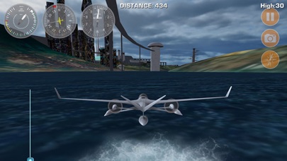 Screenshot #2 pour Airplane Fly Megatropolis