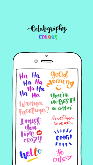 Octaligraphy: Colors