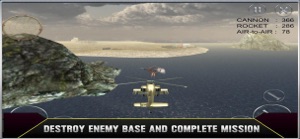 Gunship Helicopter Flying Miss screenshot #3 for iPhone