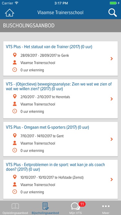 Vlaamse Trainersschool screenshot 4