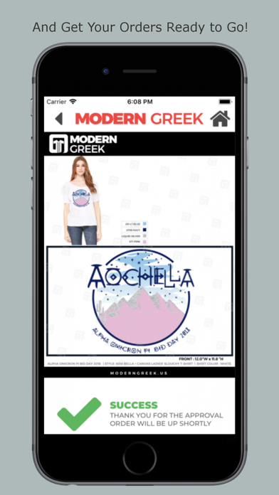 ModernGreek iPhone screenshot 4 - Business app