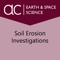 Study the conditions that cause soil erosion in nature with interactive learning opportunities
