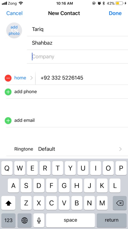 KEEP VCARD screenshot-5