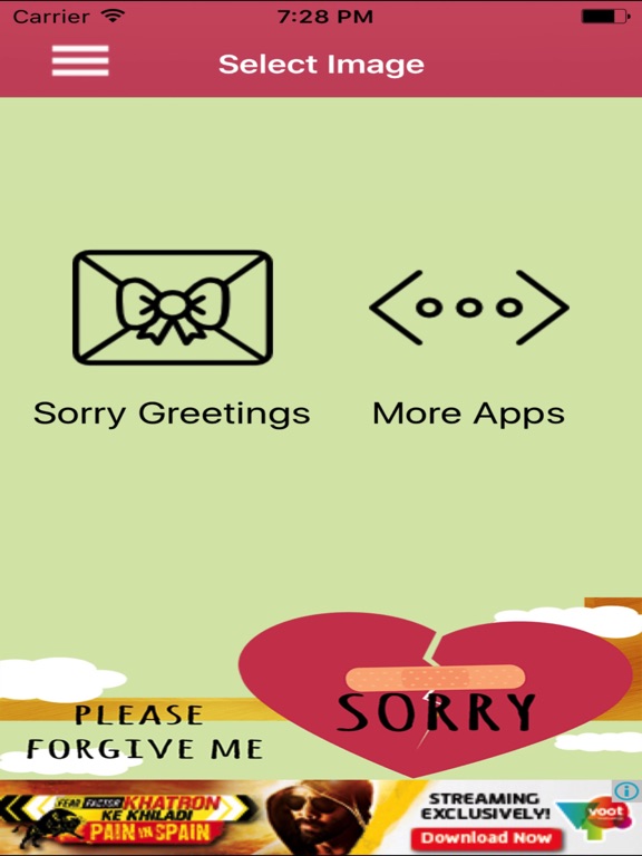 Screenshot #4 pour Sorry Or Forgive Me Card Creator