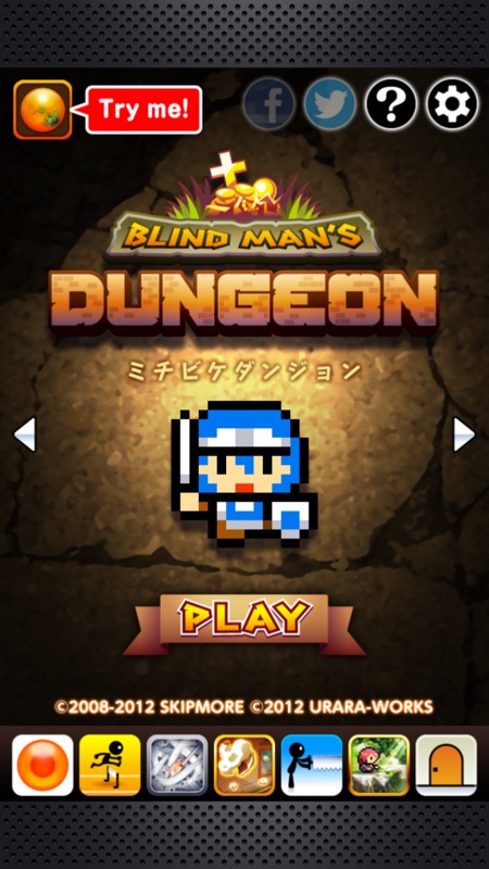 Blind Man's Dungeon screenshot 1
